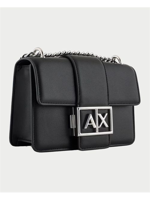 Sac à bandoulière en cuir écologique AX avec bandoulière ARMANI EXCHANGE | XW000071-AF11898UC001